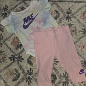 Nike Pastel Tie-Dye Onesie